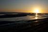 Sonnenuntergang im Wattenmeer